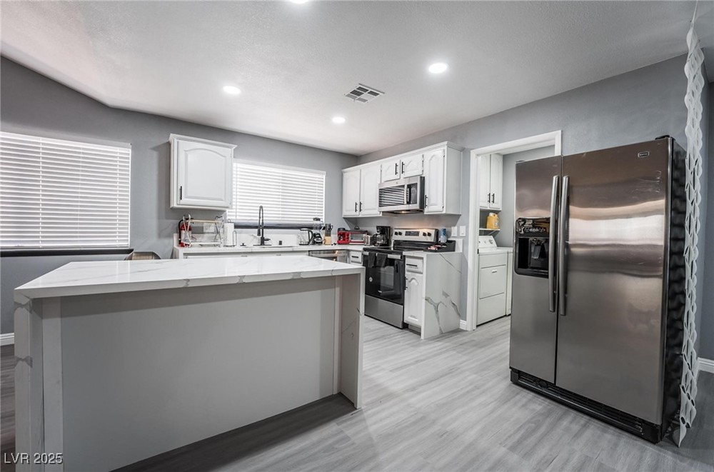 Kitchen at the Trudy Lane sober living home in Las Vegas